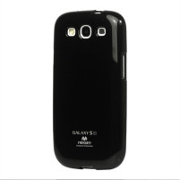Силиконов гръб ТПУ MERCURY за Samsung Galaxy S3 I9300 / S3 Neo I9301 черен